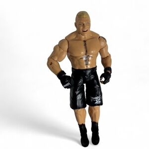 WWE Brock Lesnar Action Figure Beast Incarnate Tattoos Black Shorts MMA Style